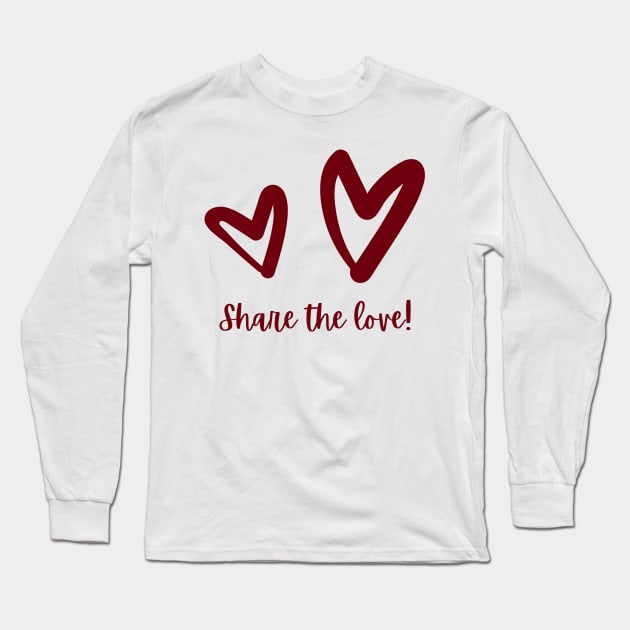 Share the love Long Sleeve T-Shirt by BillieTofu